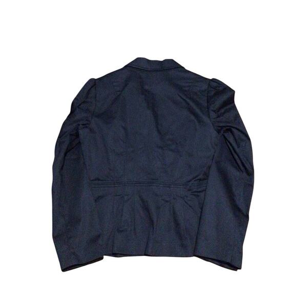 H&M Women's Three Button Blazer Jacket Size 8 Black Career Coat NEW with tags - Picture 2 of 9